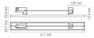 MAXWELL - Aluminium track-Light by Fan Europe Lighting - view 3